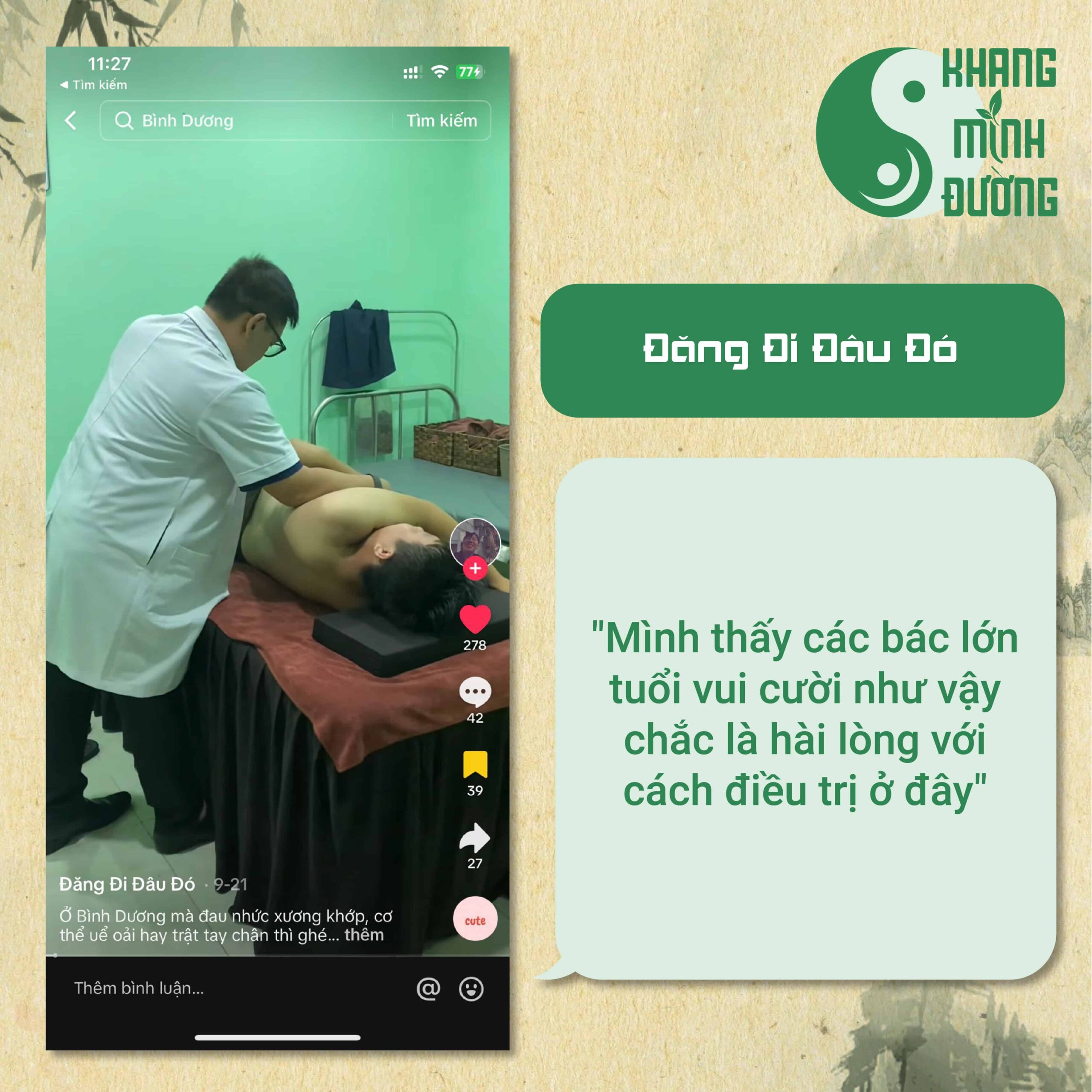 TikToker nói gì về phòng khám khang minh đường