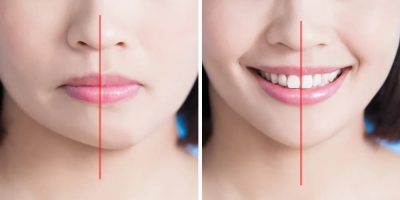 Nhận biết bị lệch mặt bên trái