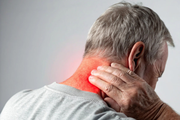 Đau cổ vai gáy là vấn đề phổ biến ở người cao tuổi