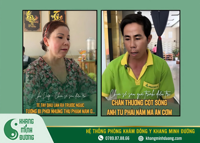 Bệnh nhân chia sẻ sau điều trị tại Phòng khám Đông y Khang Minh Đường