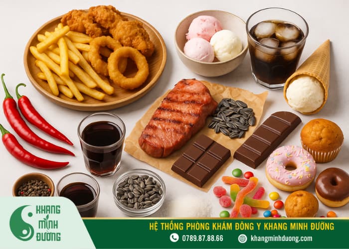 Top 6 thực phẩm tuyệt đối tránh khi bị liệt mặt