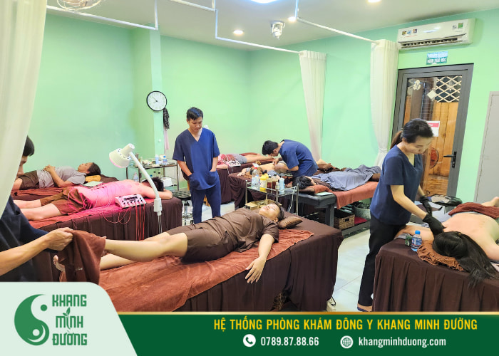 Tại Khang Minh Đường mỗi bệnh nhân sẽ có phác đồ điều trị khác nhau