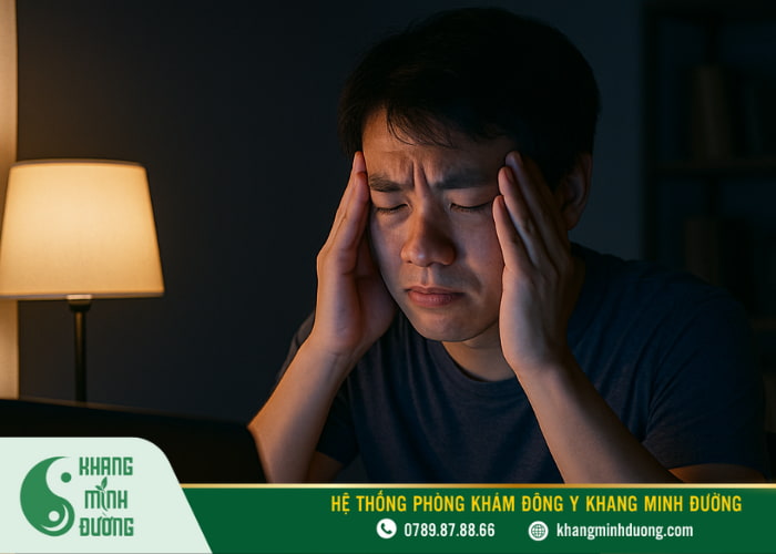 Thức khuya, stress kéo dài chính là nguyên nhân gây liệt mặt, mắt nhắm không kín