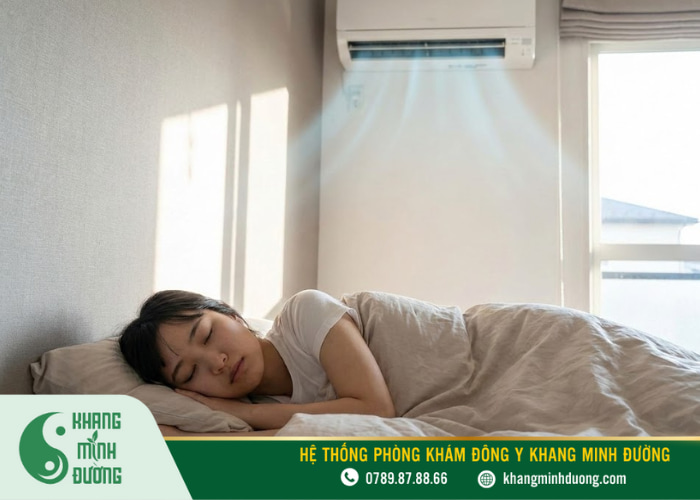 Nằm máy lạnh ở nhiệt độ thấp trong thời gian dài là nguyên nhân thoát vị đĩa đệm