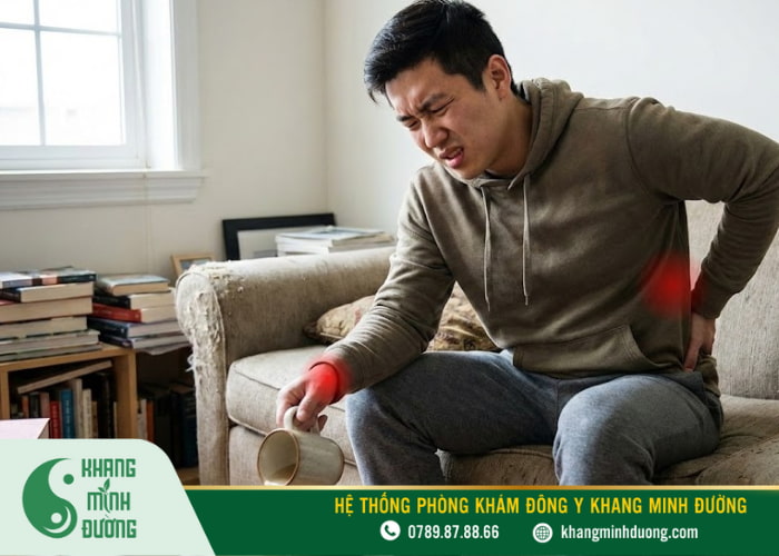 Đau lưng kèm tê mỏi tay, cầm đồ vật không chắc là dấu hiệu bệnh đã trên nặng
