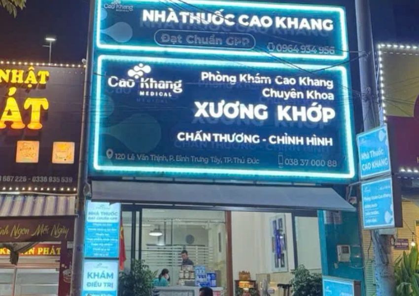 Phòng Khám Xương Khớp Cao Khang