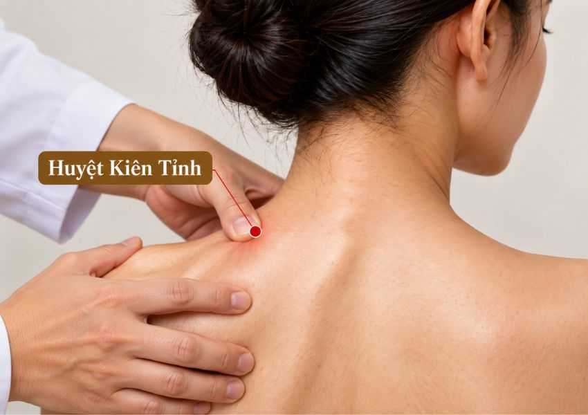 Bấm huyệt Kiên Tỉnh